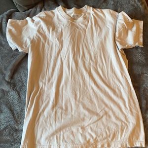 Plain white mens large T-shirt